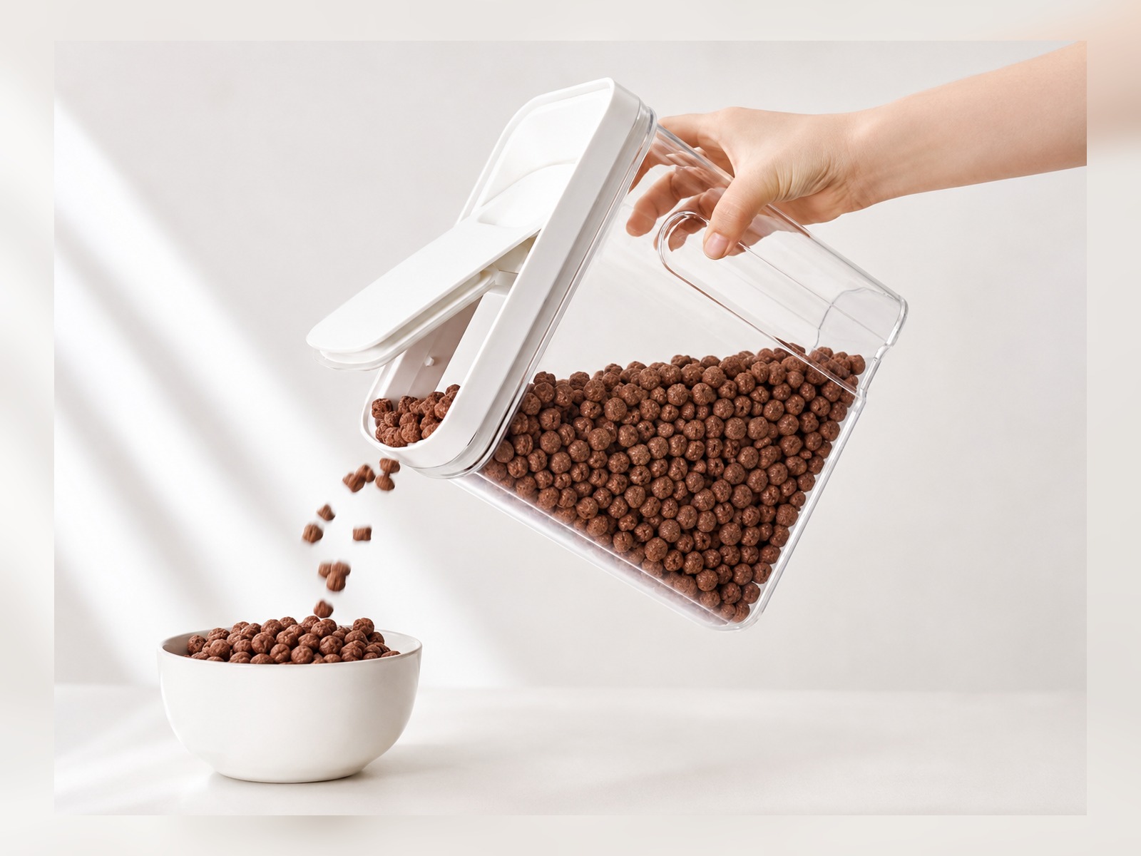 Refilling Dry Food Containers Without Guesswork